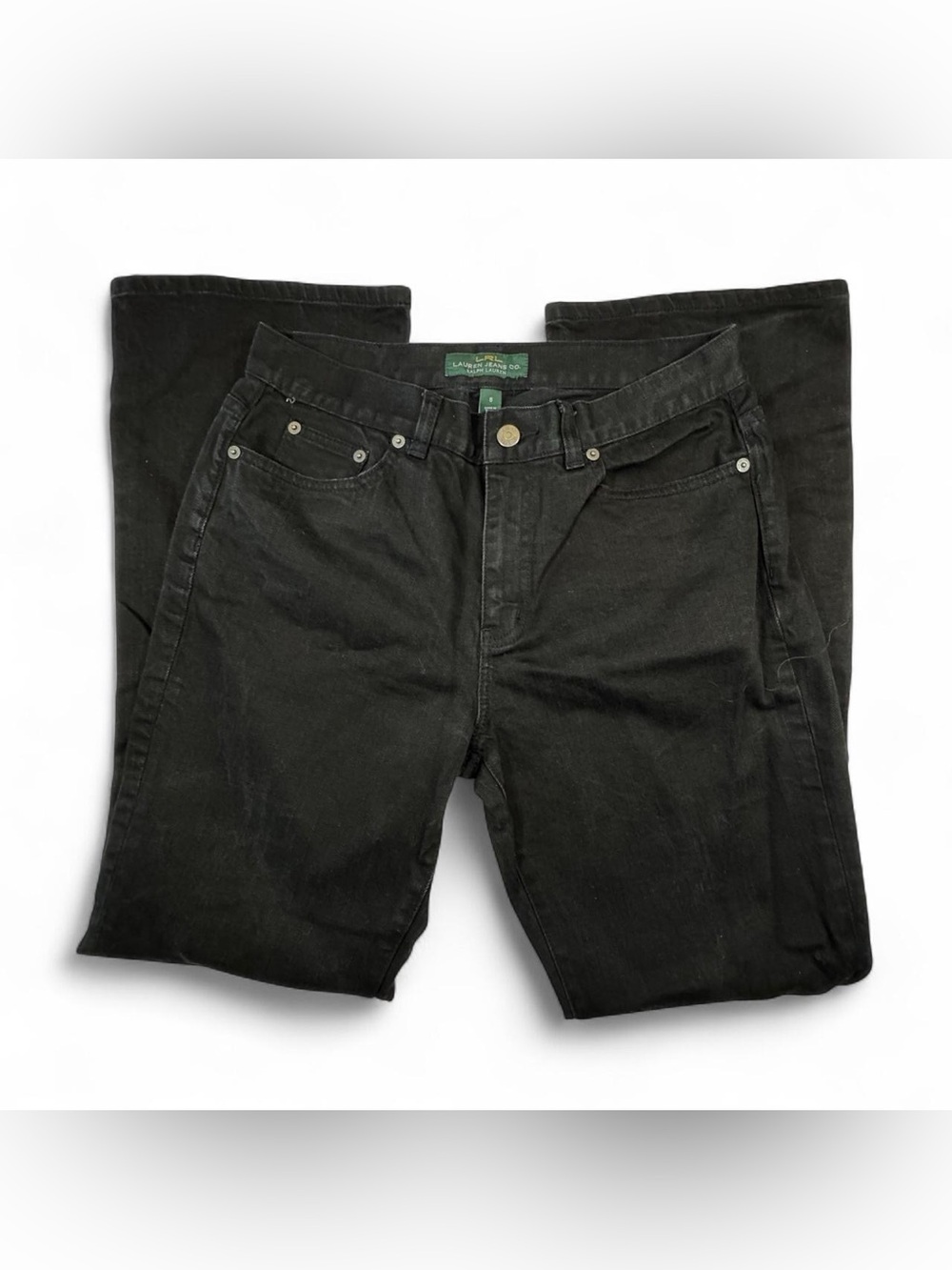 Ralph Lauren Jeans Co. Black Label Classic Boot Cut Jeans Size Women's 8